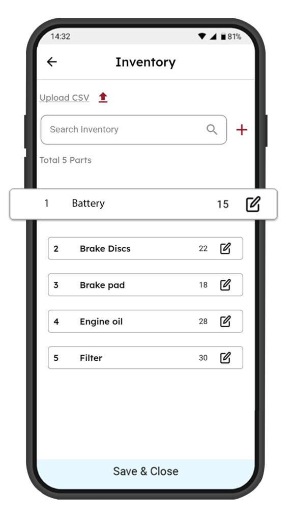 Inventory MANAGEMENT Website